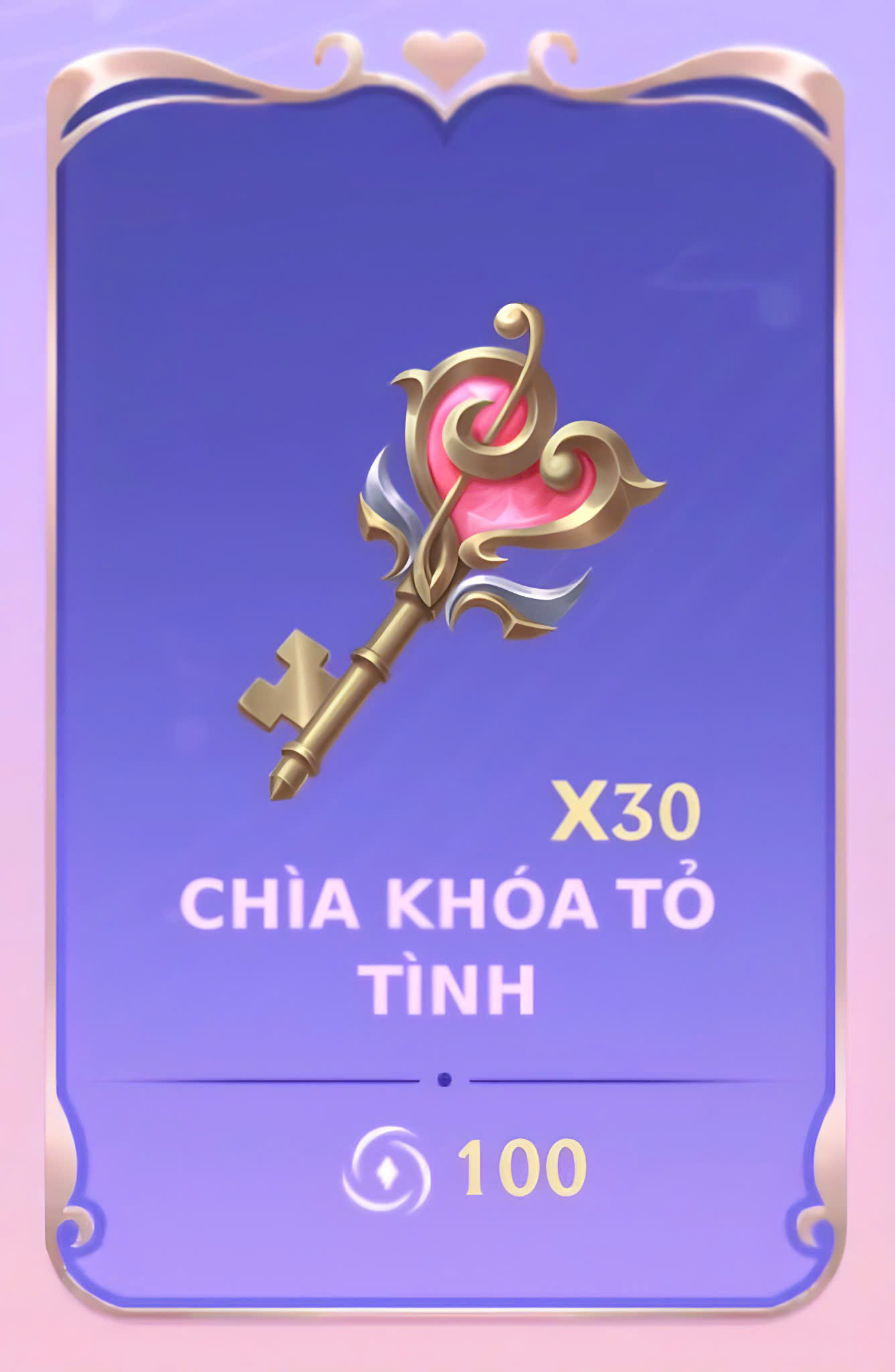 30 Chìa Khoá Tỏ Tình