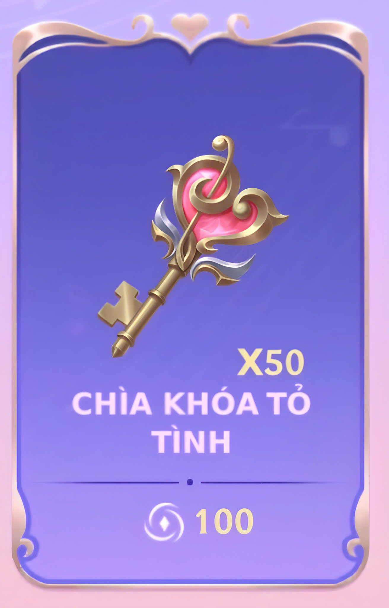 50 Chìa Khoá Tỏ Tình