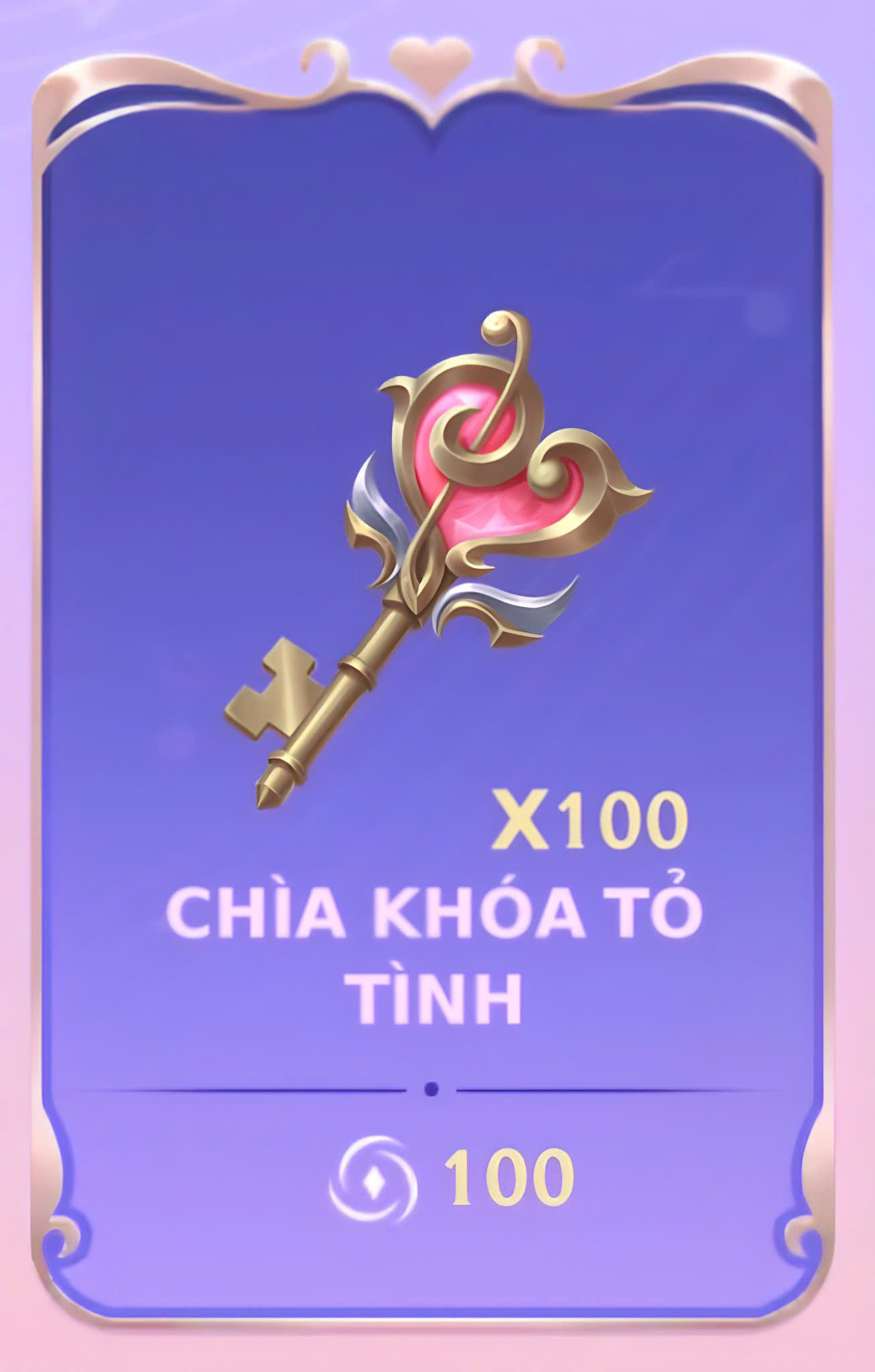 100 Chìa Khoá Tỏ Tình